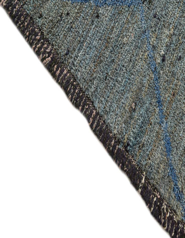 Detail image of 6' x 9' 3 Hand Knotted Moroccan Wool Rug