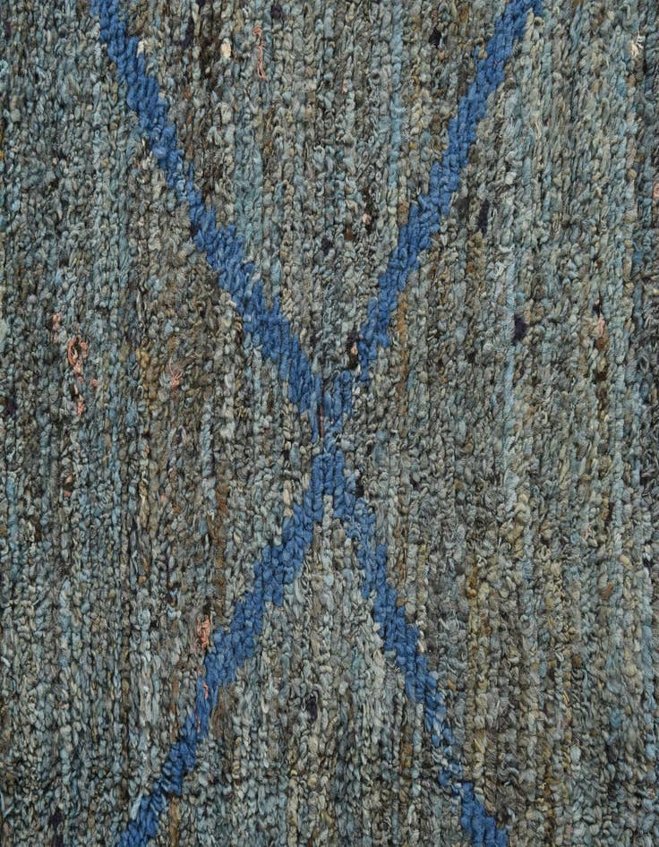 Detail image of 6' x 9' 3 Hand Knotted Moroccan Wool Rug