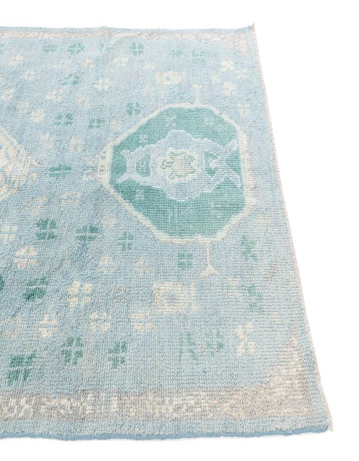Detail image of  5' 2 x 7' 2  Hand Knotted Moroccan Rug