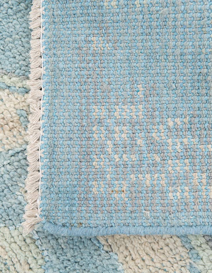 Detail image of  5' 2 x 7' 2  Hand Knotted Moroccan Rug