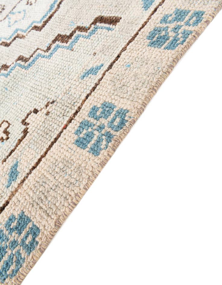 Detail image of  6' x 9' 3  Hand Knotted Moroccan Wool Rug