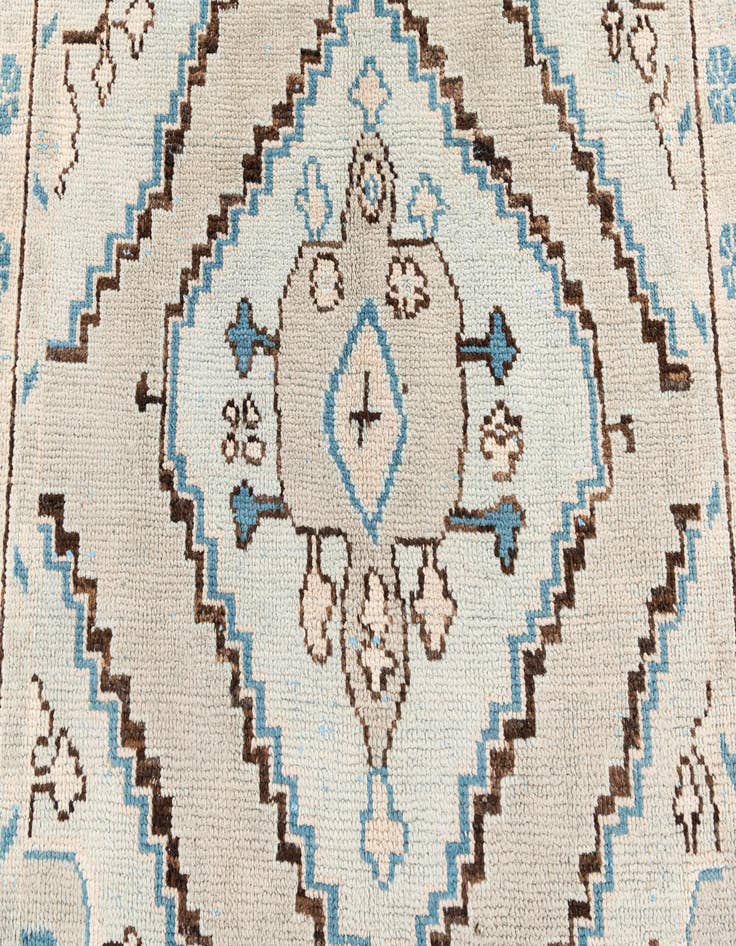 Detail image of  6' x 9' 3  Hand Knotted Moroccan Wool Rug