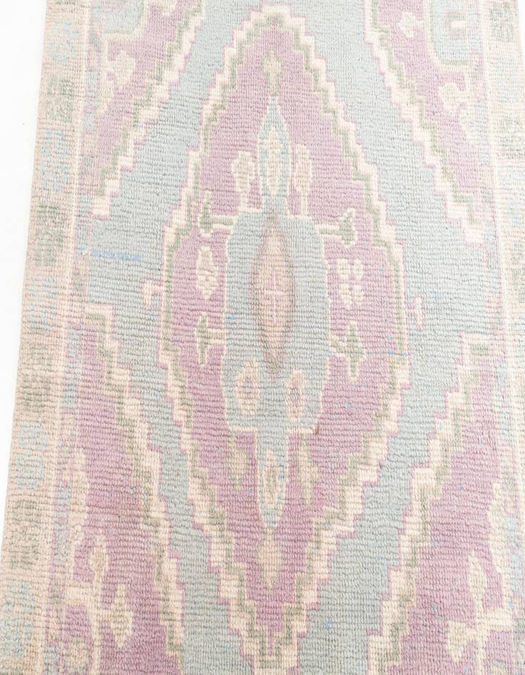 Detail image of  5' 10 x 9' 2  Hand Knotted Moroccan Wool Rug