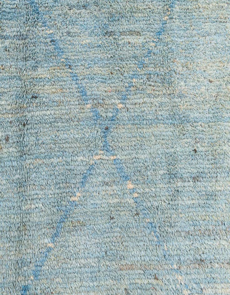 Detail image of  11' 7 x 14' 8  Hand Knotted Moroccan Wool Rug