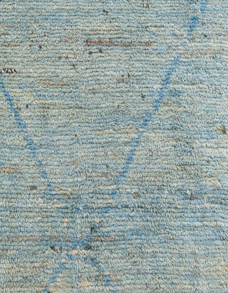 Detail image of  11' 7 x 14' 8  Hand Knotted Moroccan Wool Rug