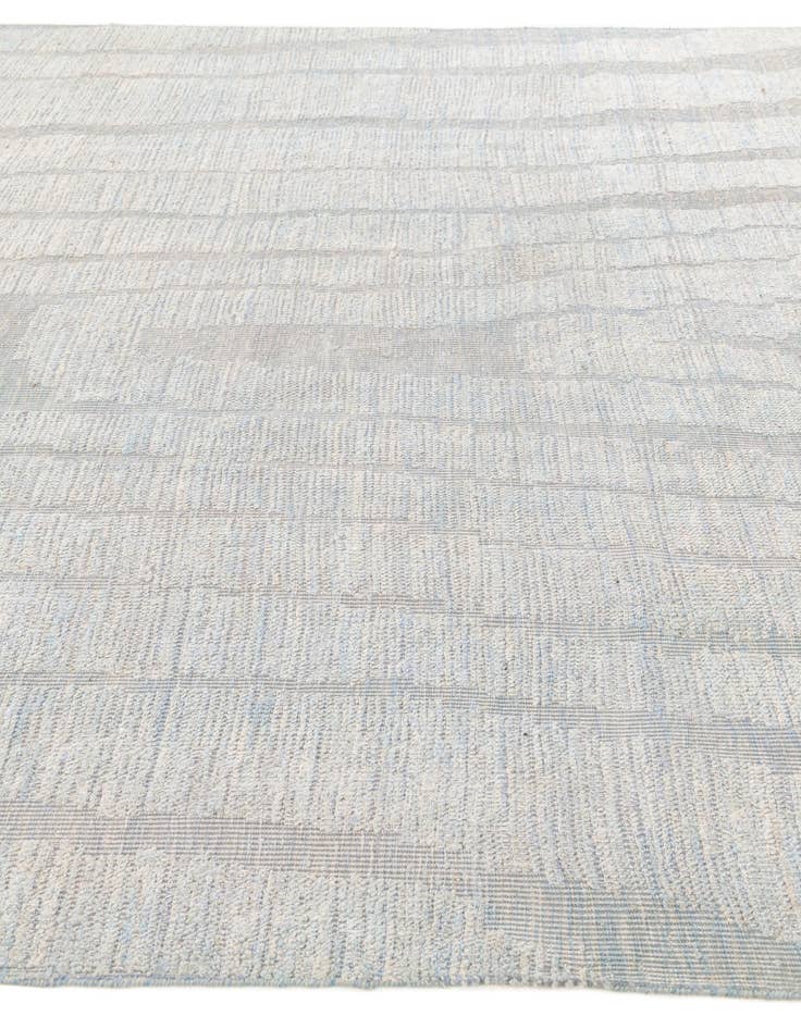 Detail image of  9' 3 x 12' 4  Hand Knotted Moroccan Wool Rug