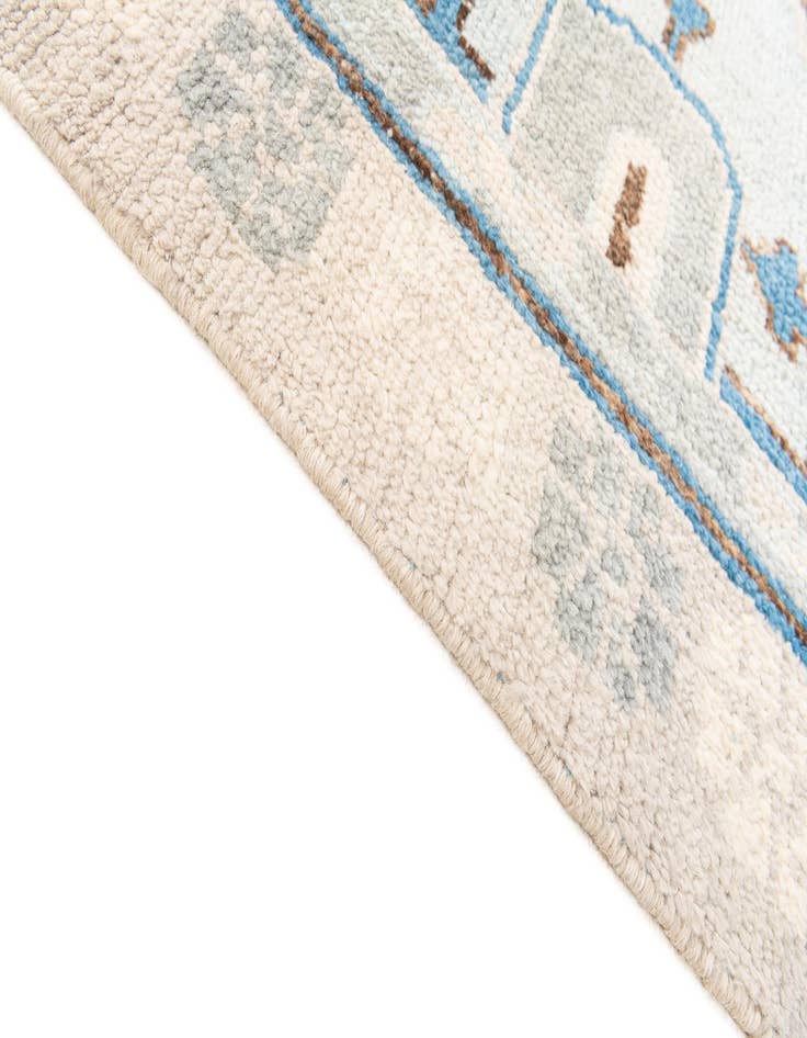 Detail image of  7' 4 x 10' 2  Hand Knotted Moroccan Wool Rug