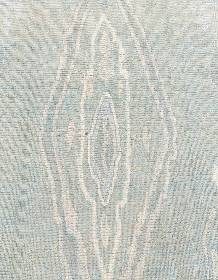 Detail image of  8' 8 x 12' 4  Hand Knotted Moroccan Wool Rug