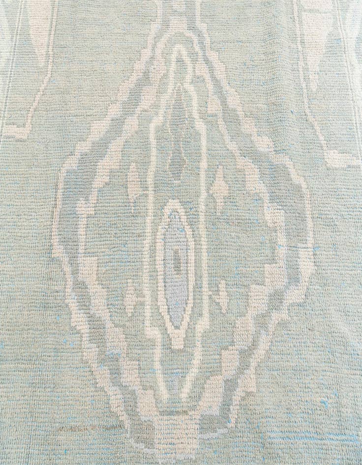 Detail image of  8' 8 x 12' 4  Hand Knotted Moroccan Wool Rug