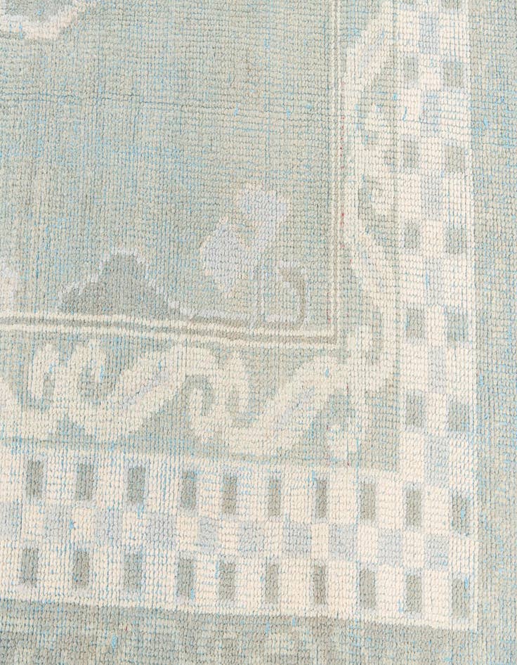 Detail image of  8' 8 x 12' 4  Hand Knotted Moroccan Wool Rug