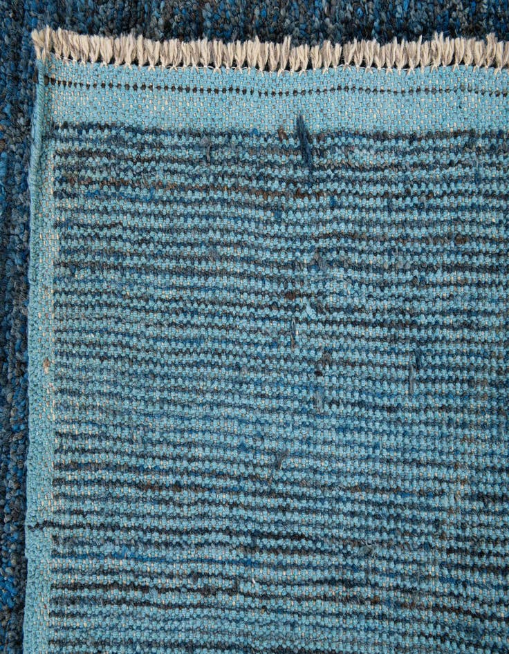 Detail image of  8' 1 x 10' 2  Hand Knotted Moroccan Wool Rug