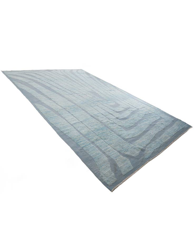 Detail image of  9' 3 x 14' 10  Hand Knotted Moroccan Wool Rug