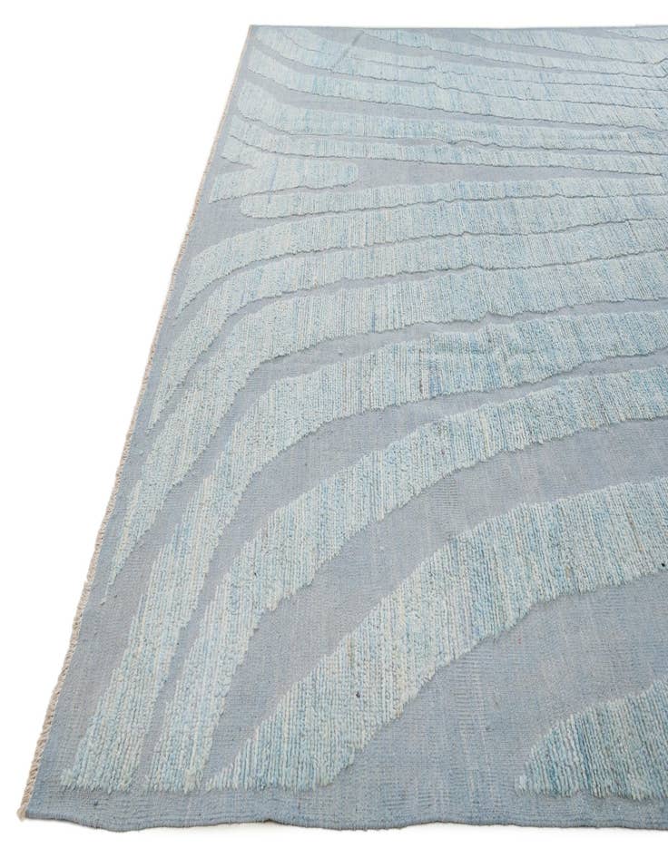 Detail image of  9' 3 x 14' 10  Hand Knotted Moroccan Wool Rug