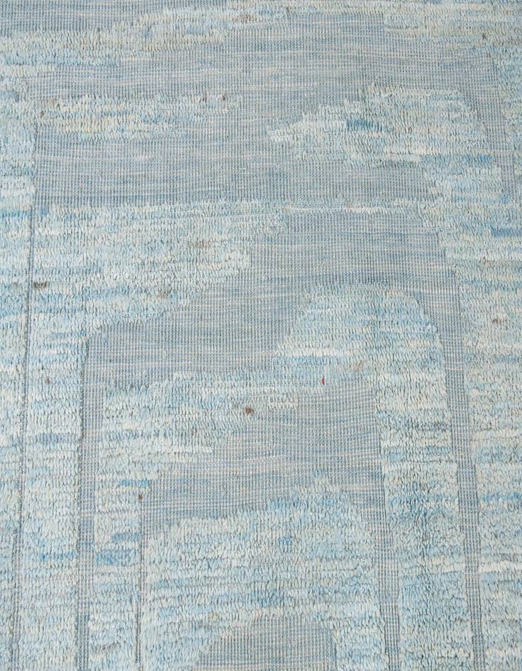 Detail image of  8' x 10' 7  Hand Knotted Moroccan Wool Rug
