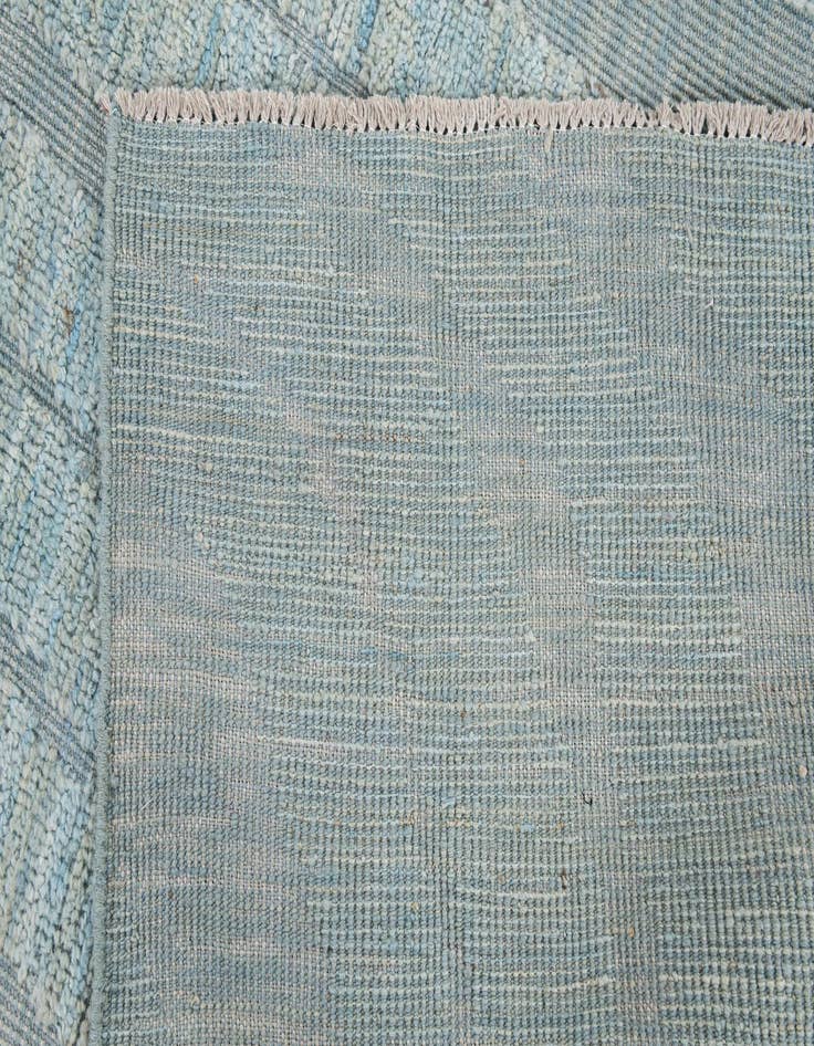 Detail image of  8' x 10' 7  Hand Knotted Moroccan Wool Rug