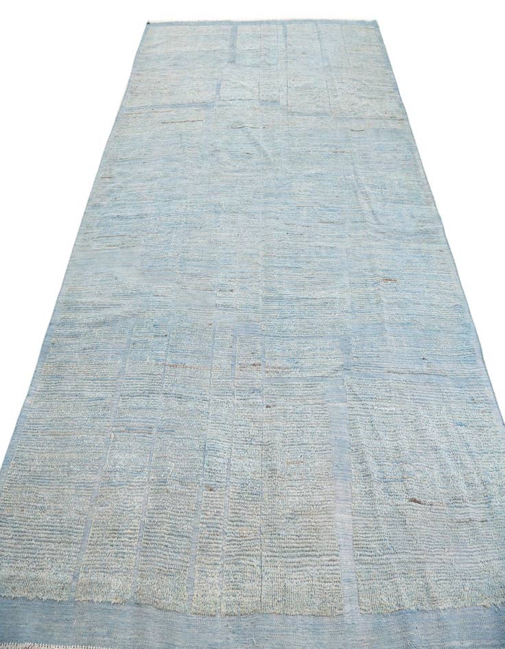 Detail image of  7' 9 x 10' 7  Hand Knotted Moroccan Wool Rug