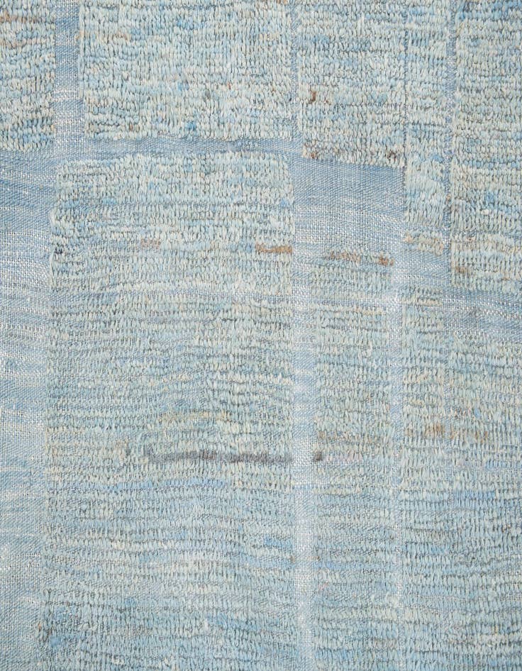 Detail image of  7' 9 x 10' 7  Hand Knotted Moroccan Wool Rug