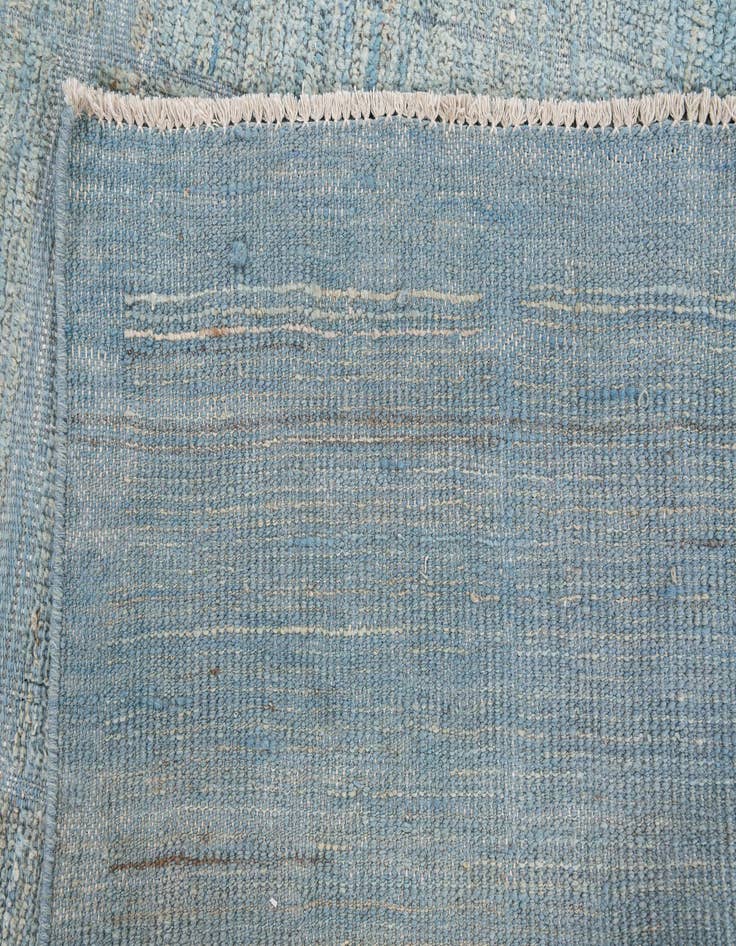 Detail image of  7' 9 x 10' 7  Hand Knotted Moroccan Wool Rug