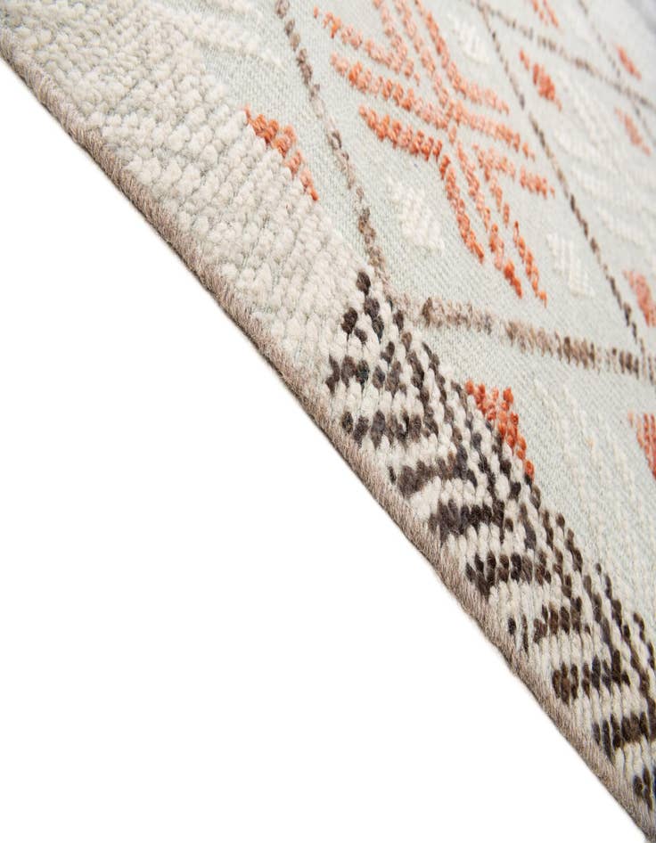 Detail image of  8' 7 x 12' 5  Hand Knotted Moroccan Wool Rug