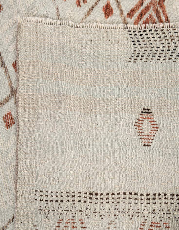 Detail image of  8' 7 x 12' 5  Hand Knotted Moroccan Wool Rug