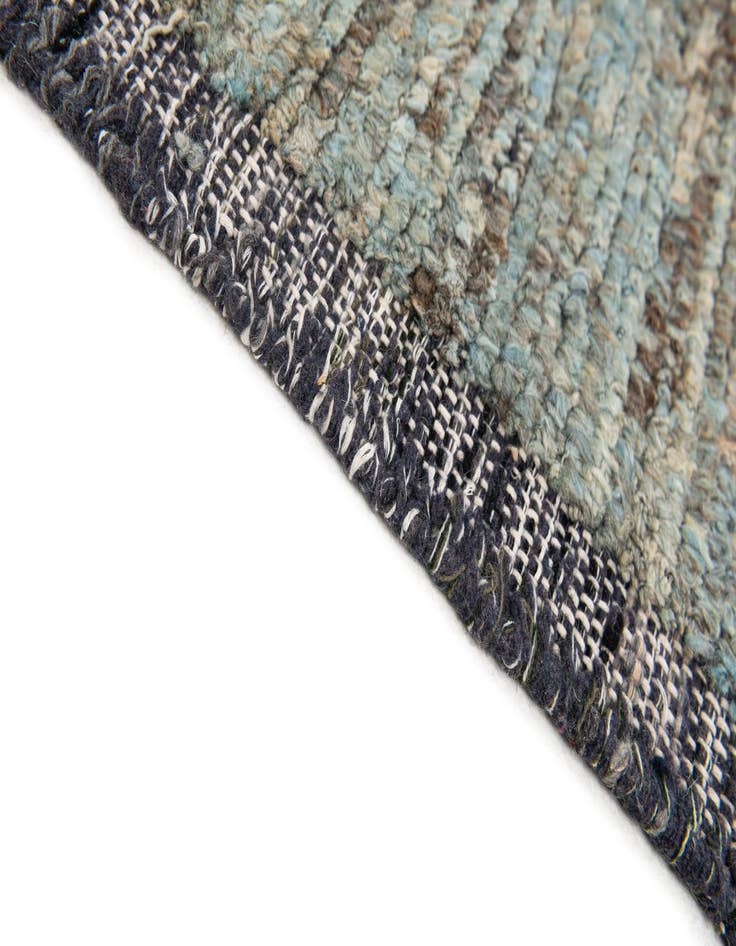 Detail image of  6' 1 x 9' 9  Hand Knotted Moroccan Wool Rug