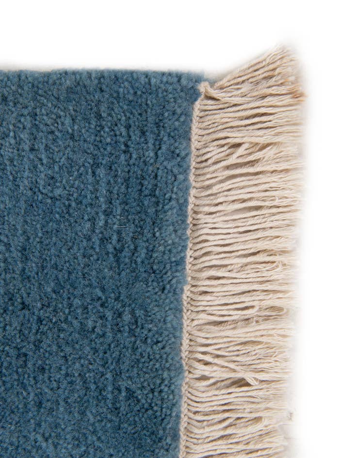 Detail image of  4' 2 x 5' 9  Hand Knotted Nepal Wool Rug