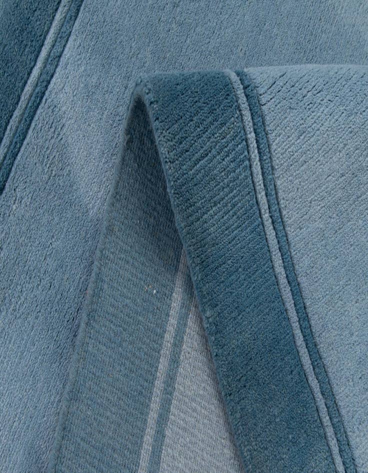 Detail image of  4' 2 x 5' 9  Hand Knotted Nepal Wool Rug