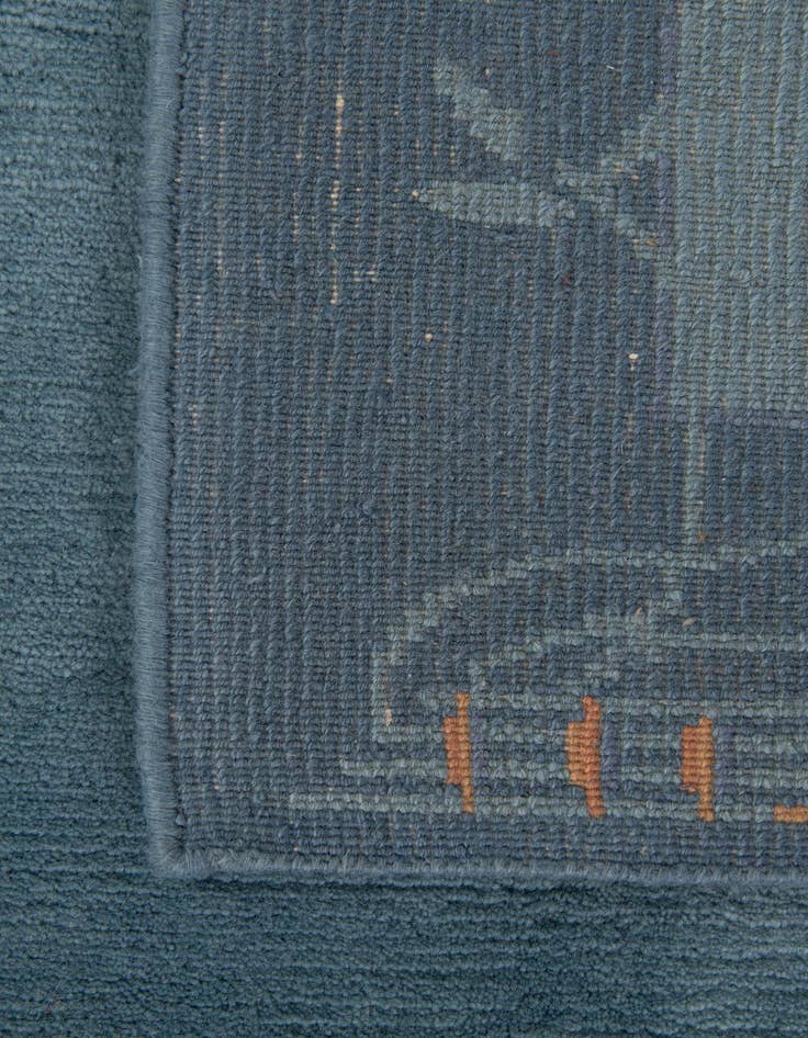 Detail image of  4' 9 x 6' 7  Hand Knotted Nepal Wool Rug