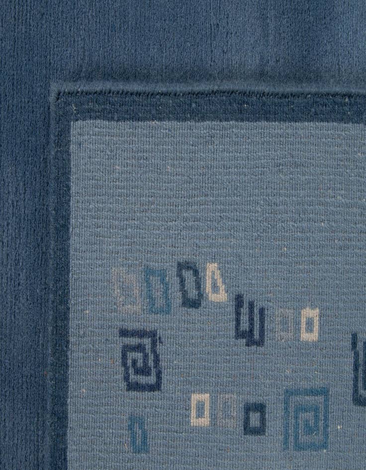 Detail image of  4' 9 x 6' 8  Hand Knotted Nepal Wool Rug