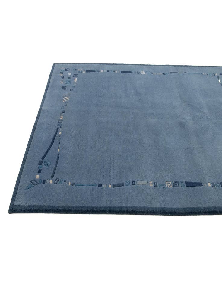 Detail image of  4' 9 x 6' 8  Hand Knotted Nepal Wool Rug