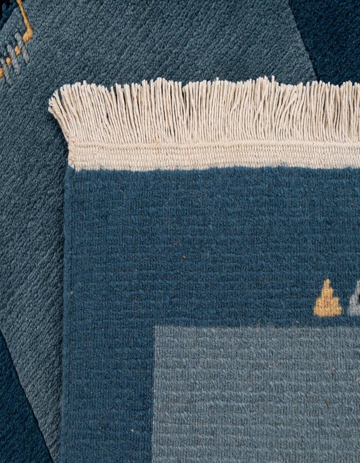 Detail image of  1' 11 x 2' 11  Hand Knotted Nepal Wool Rug