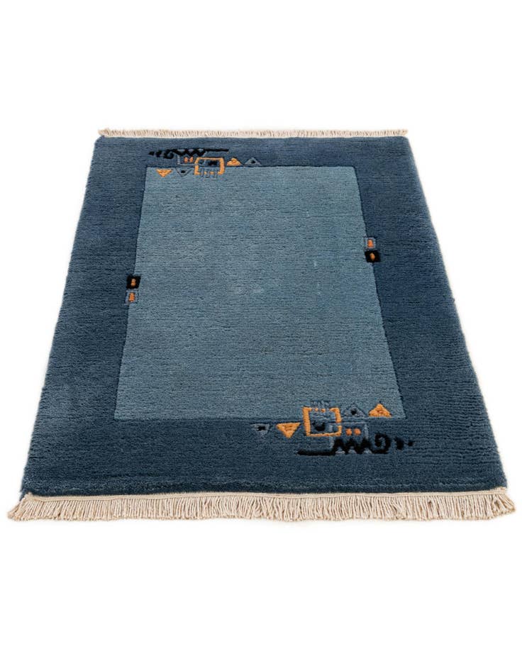 Detail image of  2' 1 x 3' 1  Hand Knotted Nepal Wool Rug