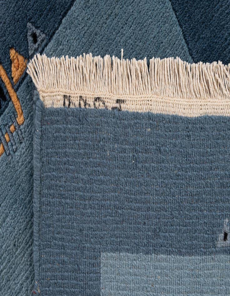 Detail image of  2' 1 x 3' 1  Hand Knotted Nepal Wool Rug