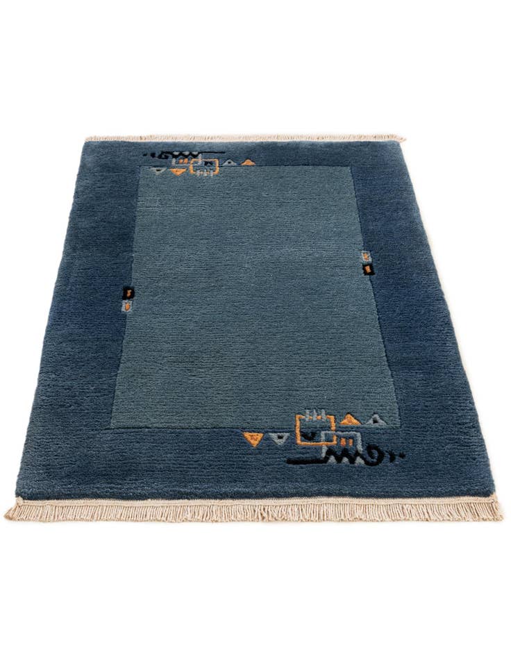 Detail image of  2' 1 x 3' 1  Hand Knotted Nepal Wool Rug