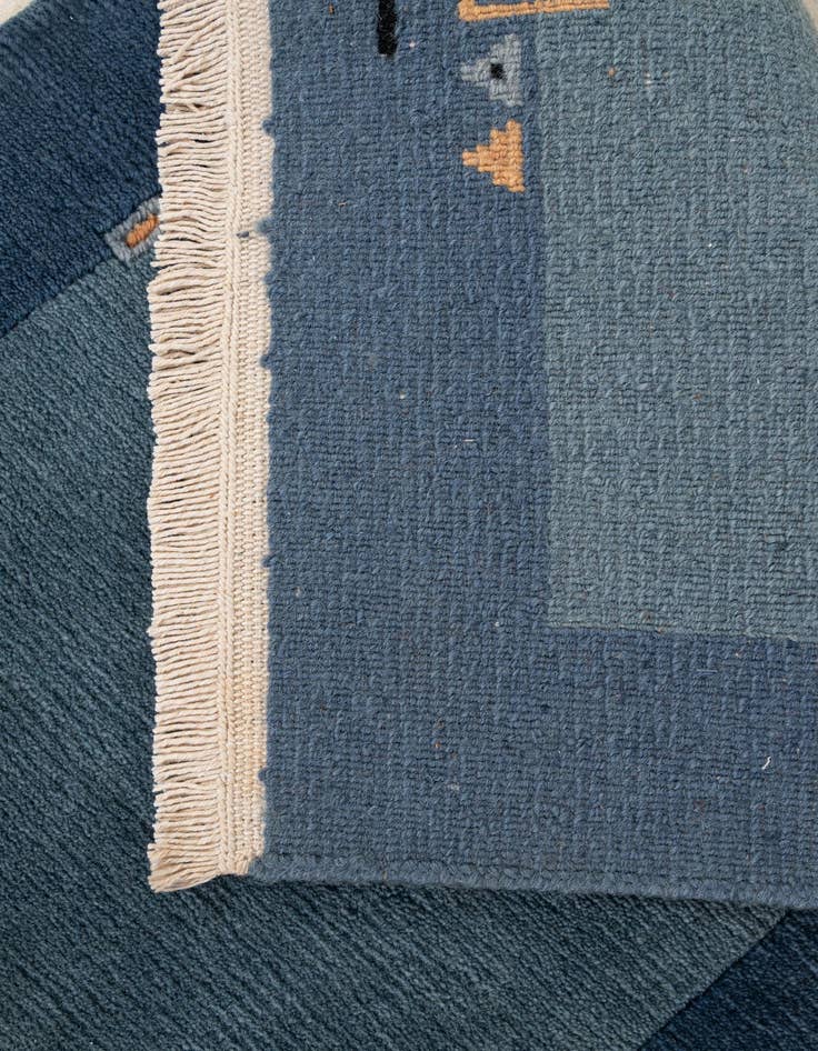 Detail image of  2' 1 x 3' 1  Hand Knotted Nepal Wool Rug