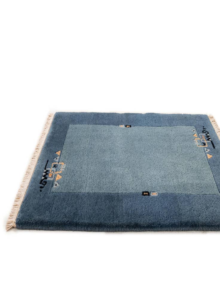 Detail image of  2' 1 x 3' 1  Hand Knotted Nepal Wool Rug