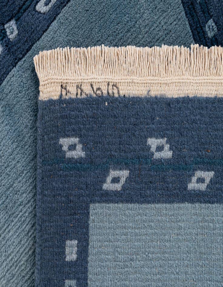 Detail image of  2' 1 x 3' 3  Hand Knotted Nepal Wool Rug