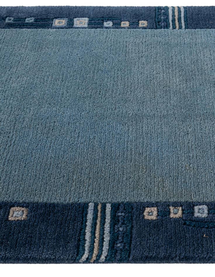 Detail image of  2' 1 x 3' 3  Hand Knotted Nepal Wool Rug