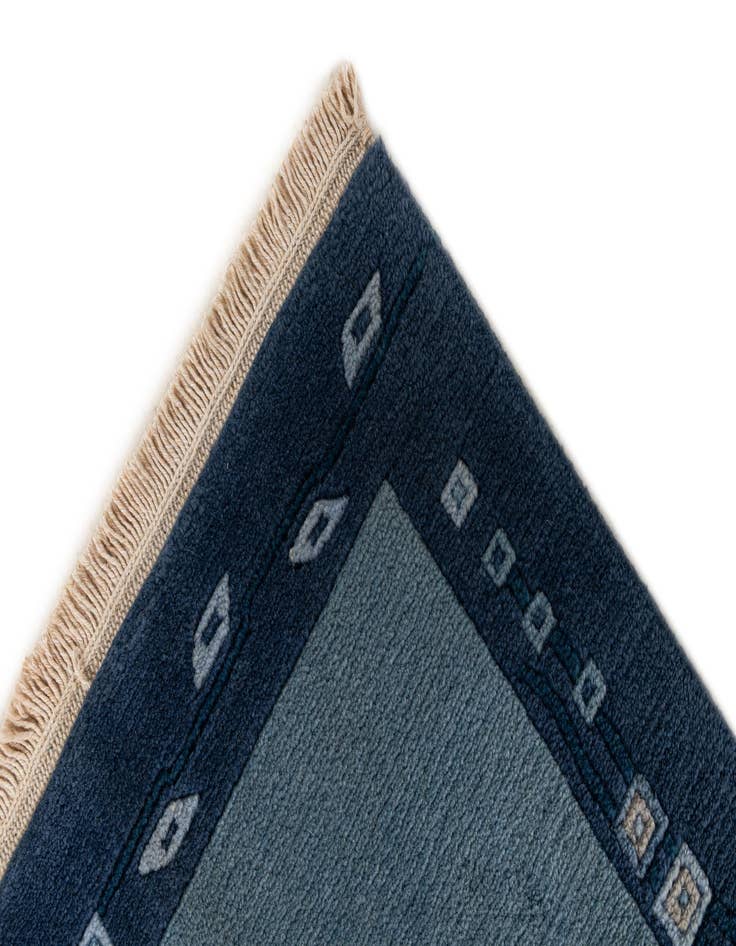 Detail image of  2' 1 x 3' 3  Hand Knotted Nepal Wool Rug