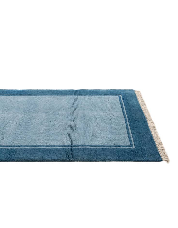 Detail image of  4' 1 x 5' 10  Hand Knotted Nepal Wool Rug