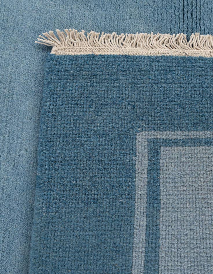 Detail image of  4' 1 x 5' 10  Hand Knotted Nepal Wool Rug