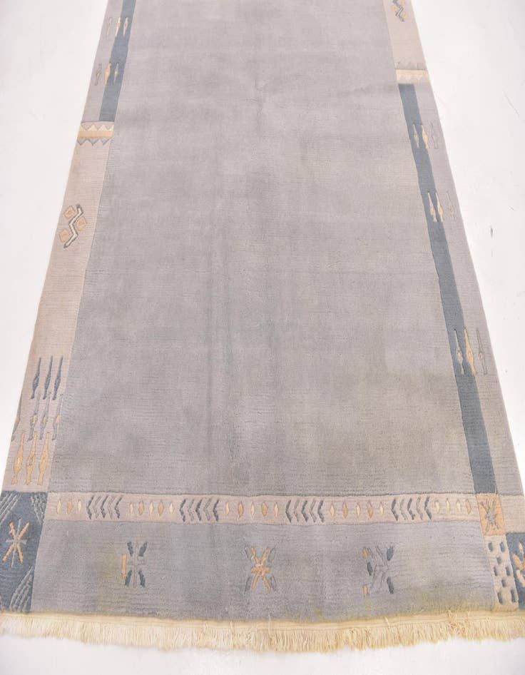 Detail image of 5' 9 x 8' Hand Knotted Nepal Wool Rug