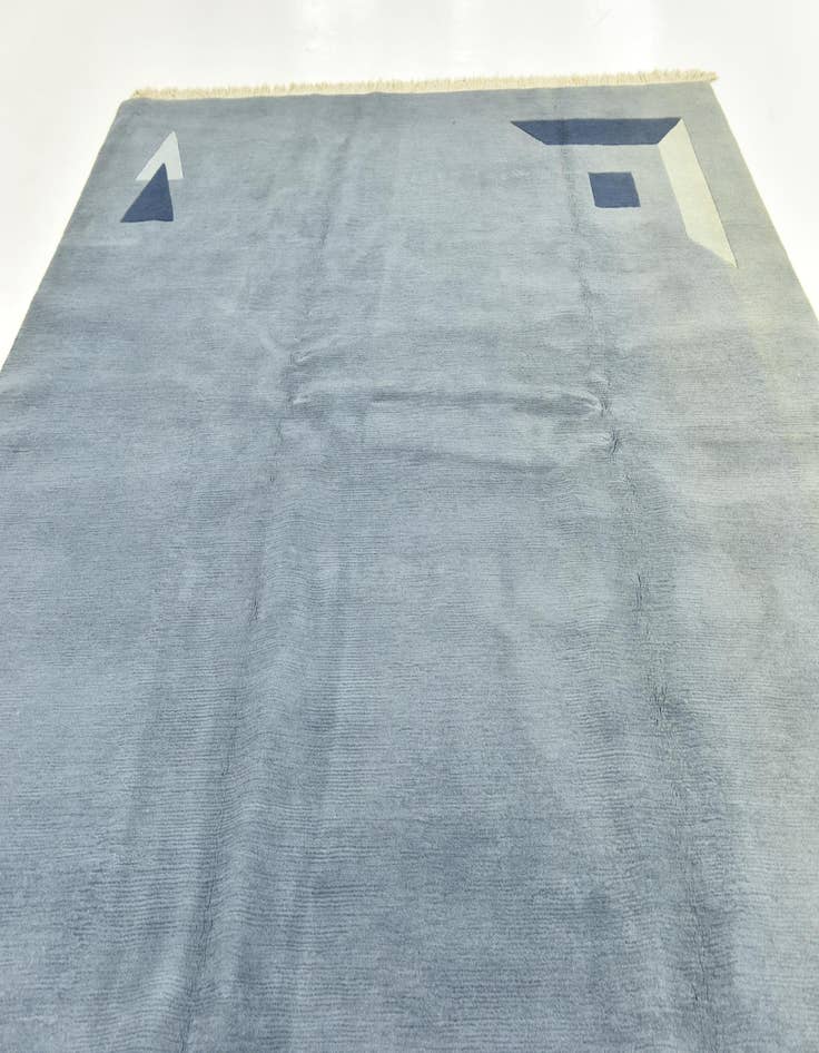 Detail image of  8' 2 x 11' 2  Hand Knotted Nepal Wool Rug