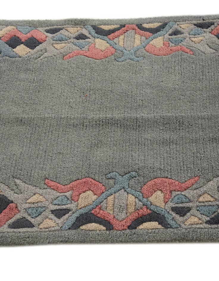 Detail image of  2' 5 x 4' 7  Hand Knotted Nepal Wool Rug