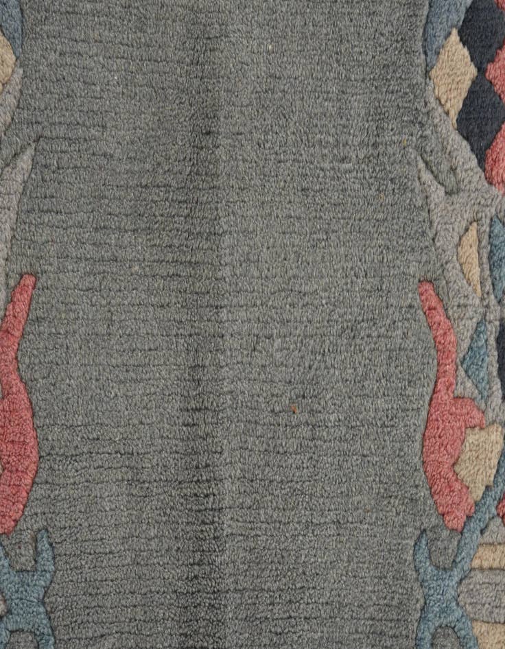 Detail image of  2' 5 x 4' 7  Hand Knotted Nepal Wool Rug