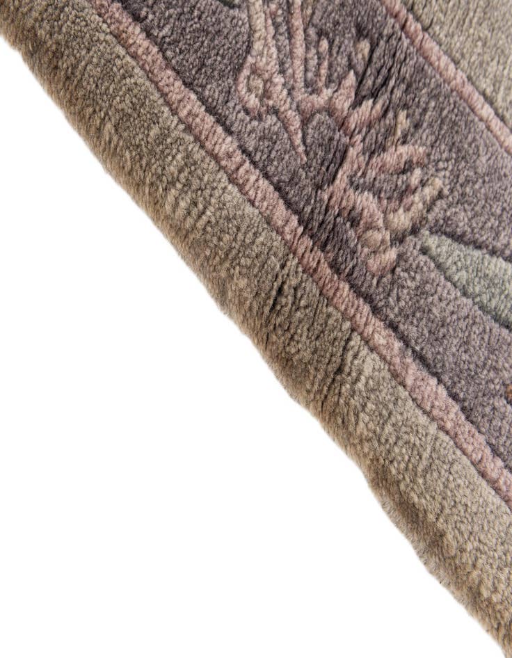 Detail image of  3' 2 x 5' 3  Hand Knotted Nepal Wool Rug