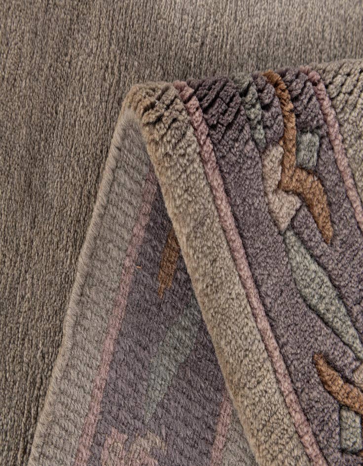Detail image of  3' 2 x 5' 3  Hand Knotted Nepal Wool Rug