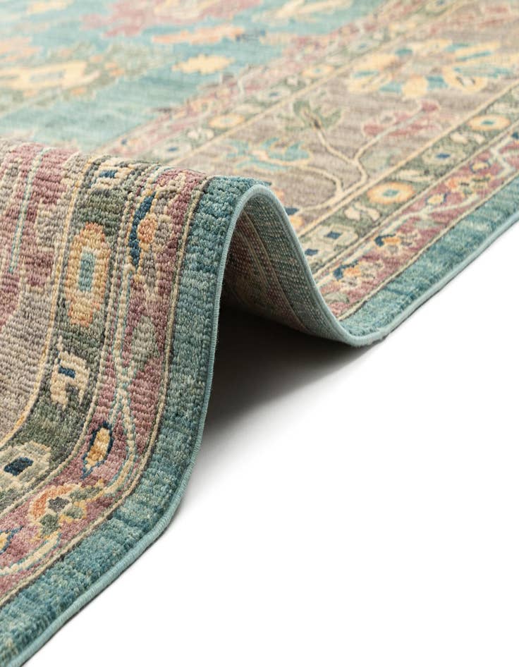 Detail image of  10' x 14' 1  Hand Knotted Oushak Rug