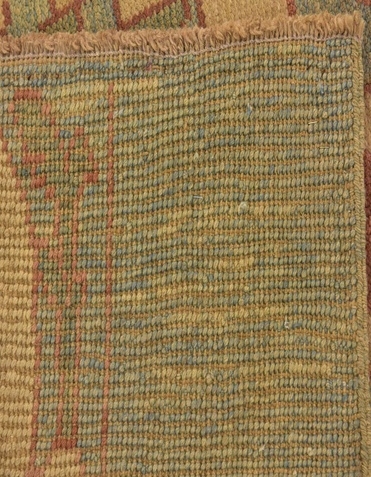 Detail image of  4' 7 x 6' 9  Hand Knotted Oushak Wool Rug
