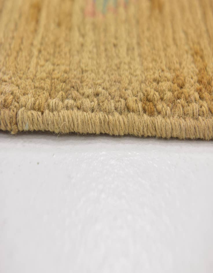 Detail image of  4' 3 x 6' 5  Hand Knotted Oushak Wool Rug